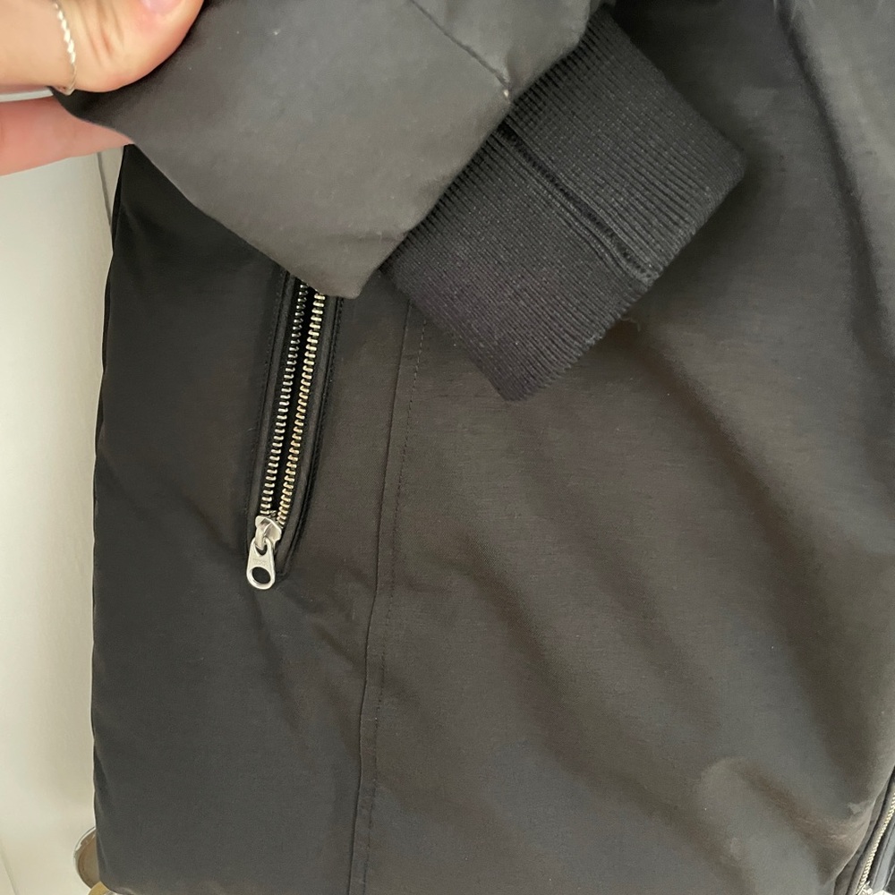 Mackage Black Fur-Trimmed Puffer Jacket - Picture 8 of 11